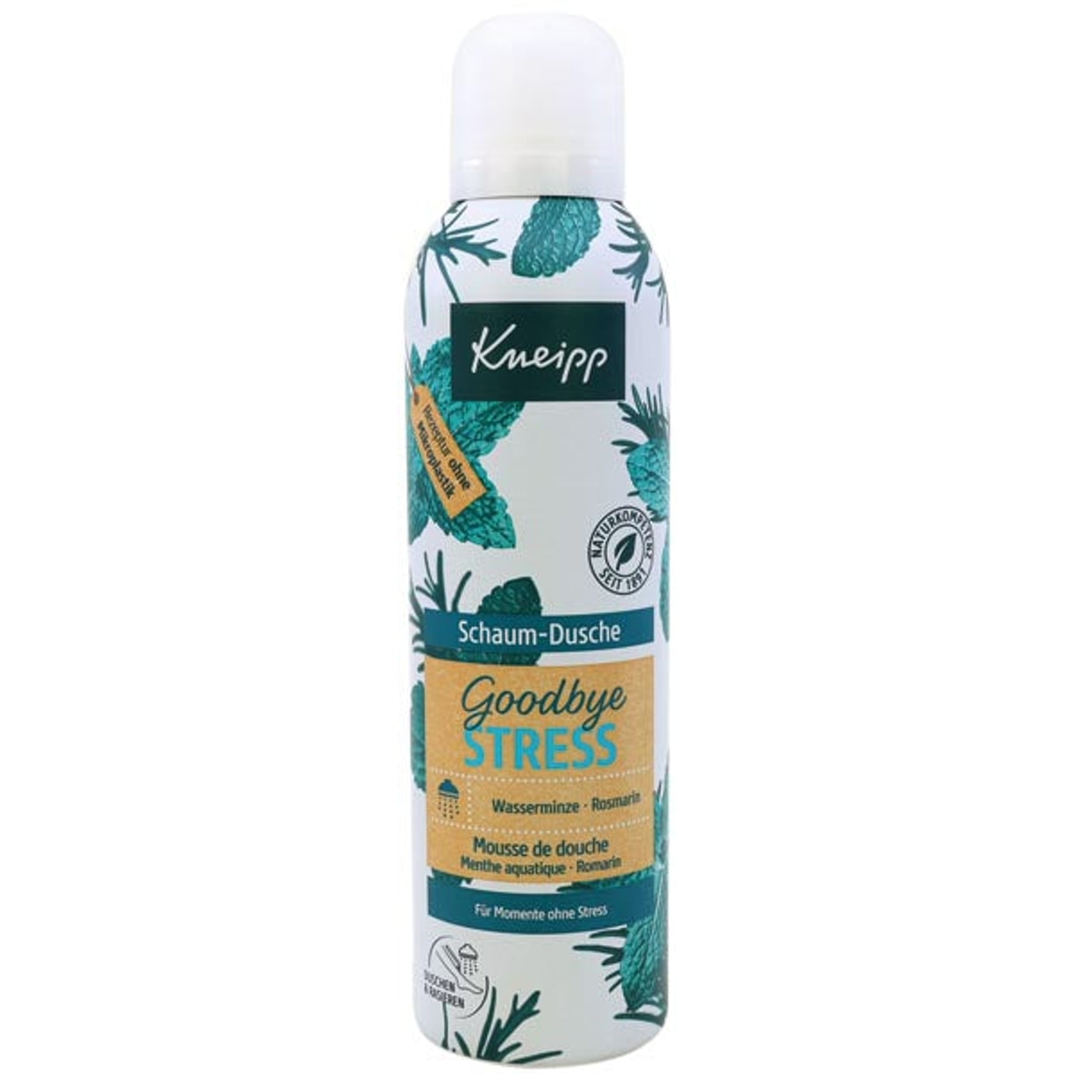 Gel douche mousse Kneipp 200 ml Adieu le stress