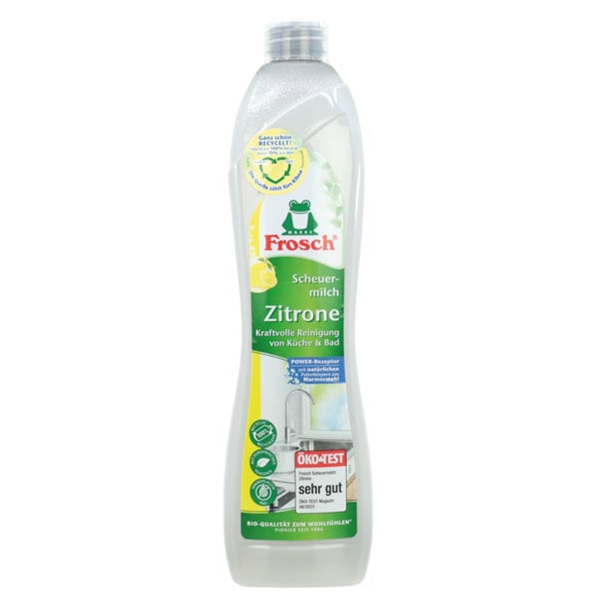 Lait à récurer Frosch 500 ml Citron
