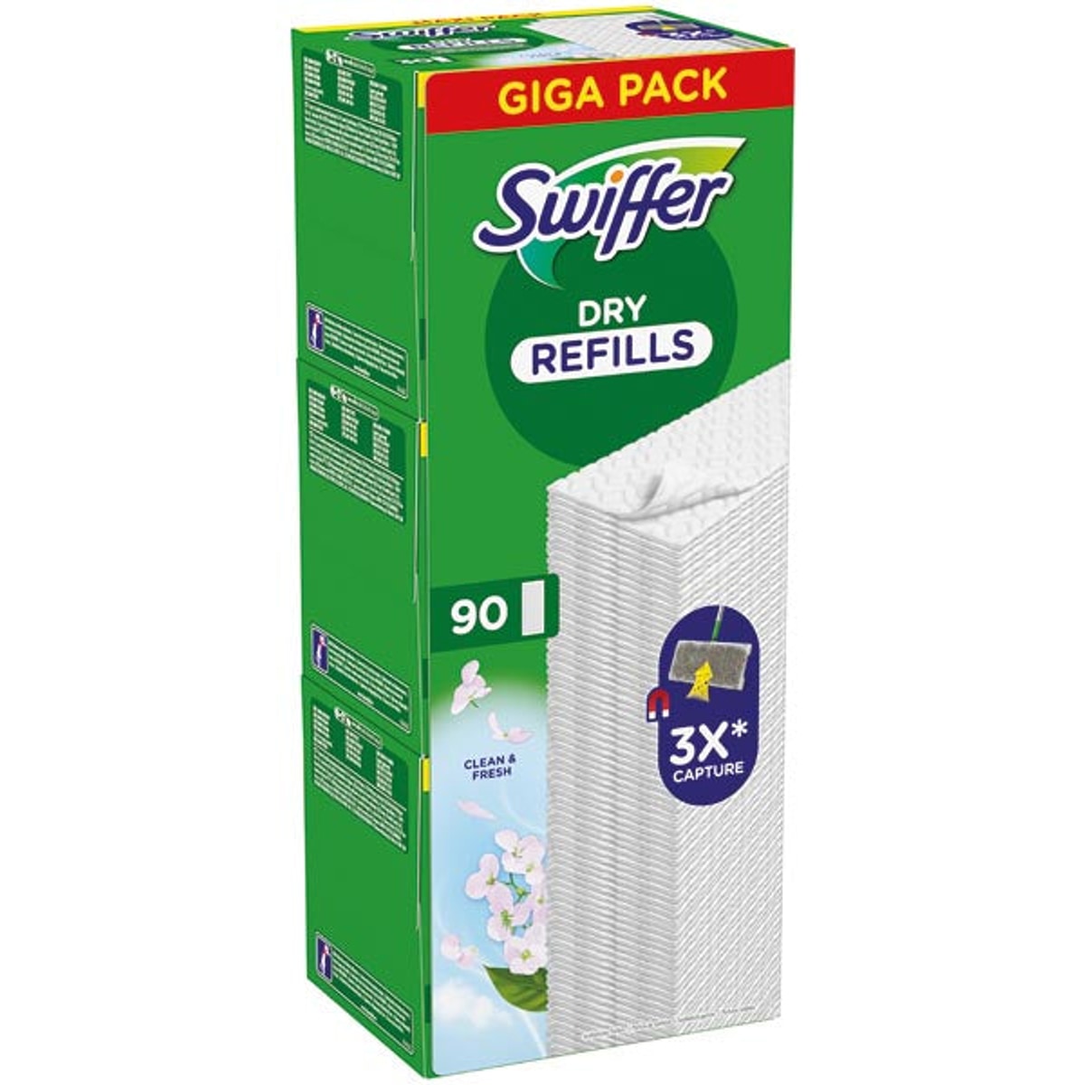 Recharges de lingettes Swiffer (paquet de 90)