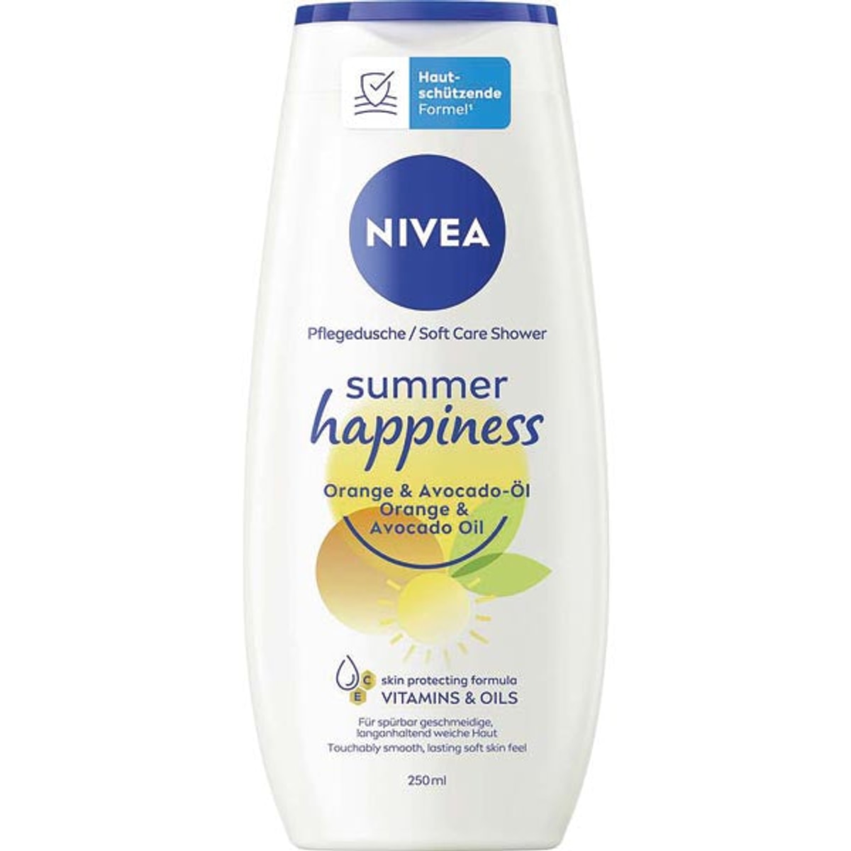 Gel douche Nivea 250 ml bonheur d'été
