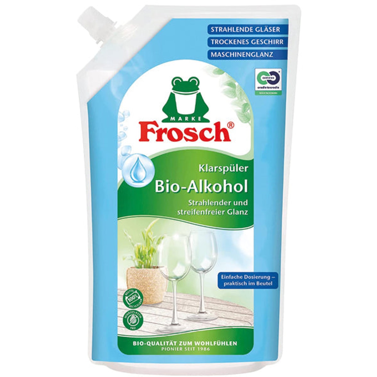 Liquide de rinçage Frosch 750 ml