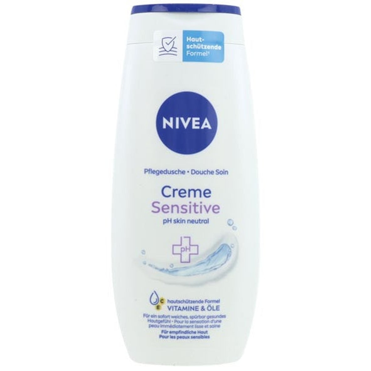 Crème de douche Nivea Sensitive 250 ml