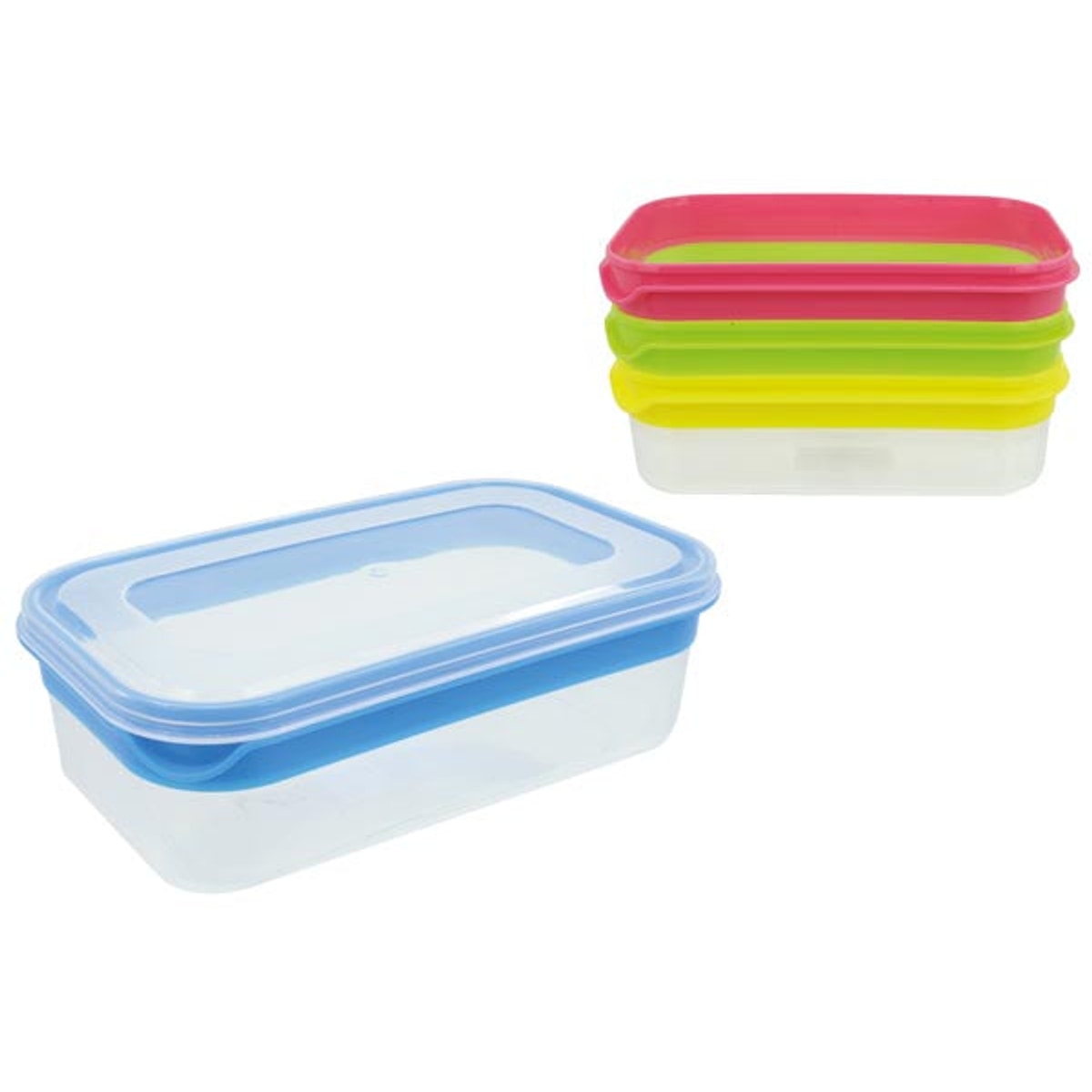 Boîte de conservation alimentaire Color Line 1 l 20 x 12 x 6 cm