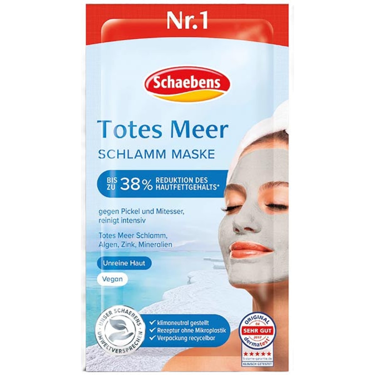 Masque visage Schaebens Mer Morte 15 ml
