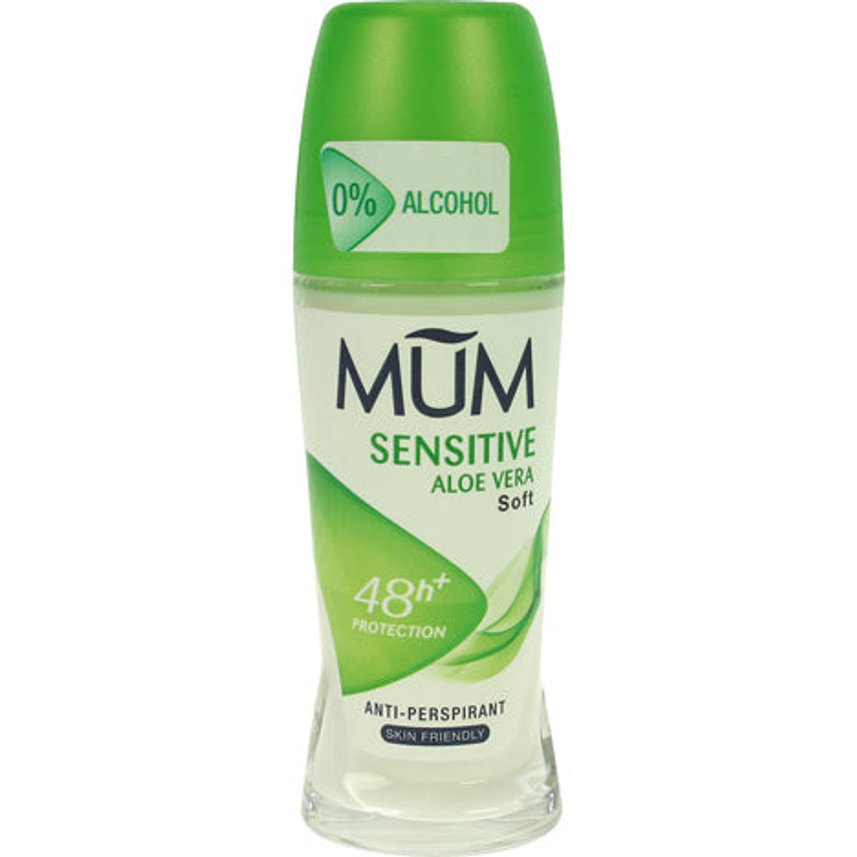 Déodorant roll-on Mum 50 ml à l'aloe vera pour peaux sensibles