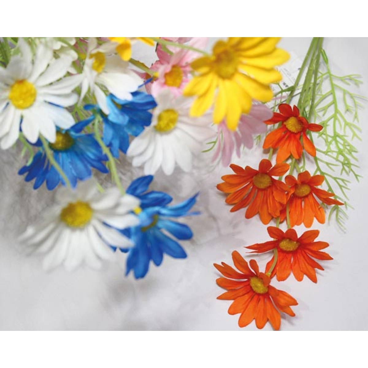 Bouquet de 5 marguerites, 50 cm