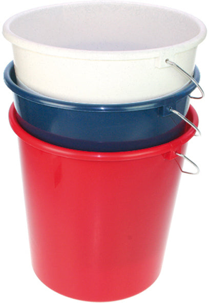 Seau de 10 litres avec poignée en métal pour usage domestique