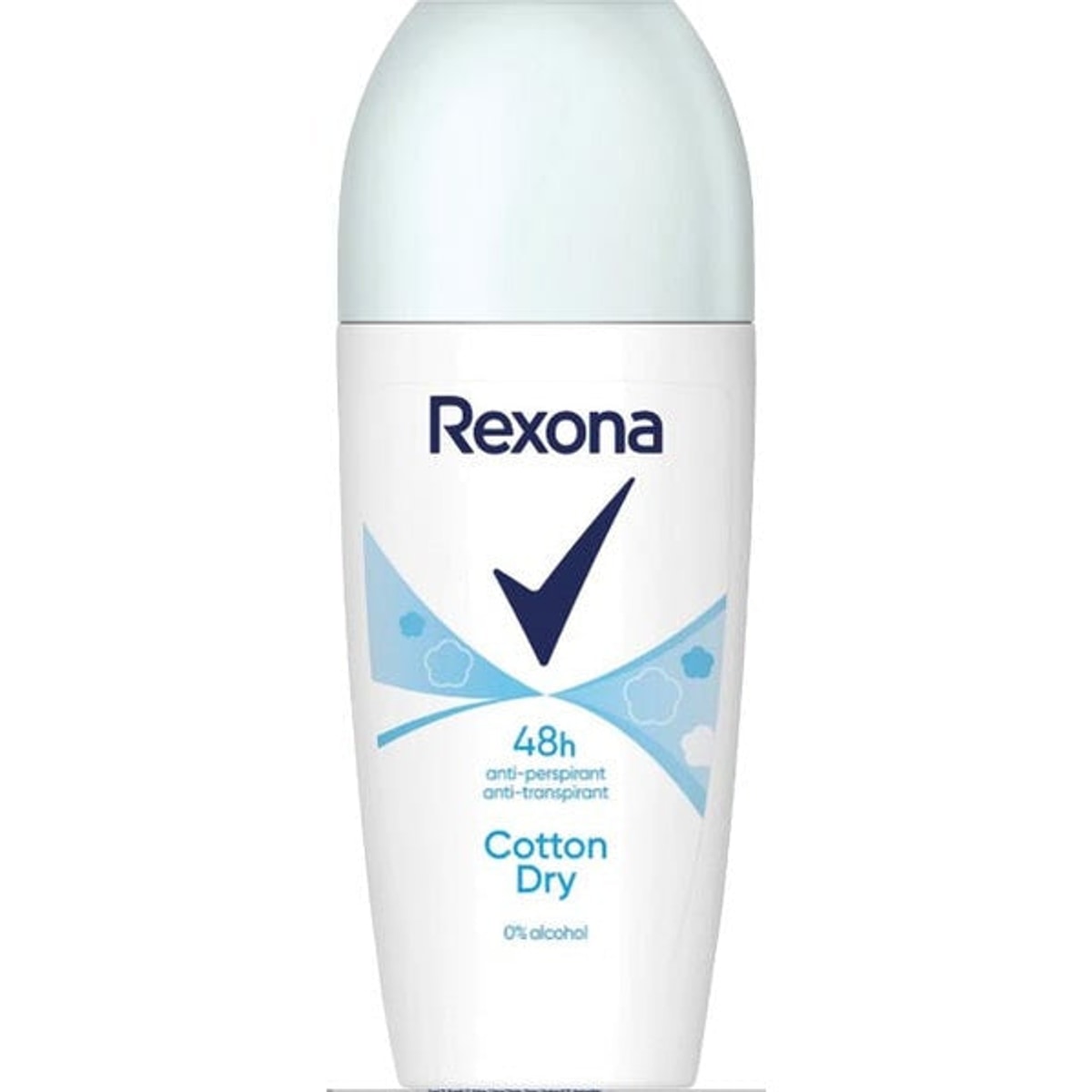 Déodorant roll-on Rexona Cotton Dry pour femmes 50 ml