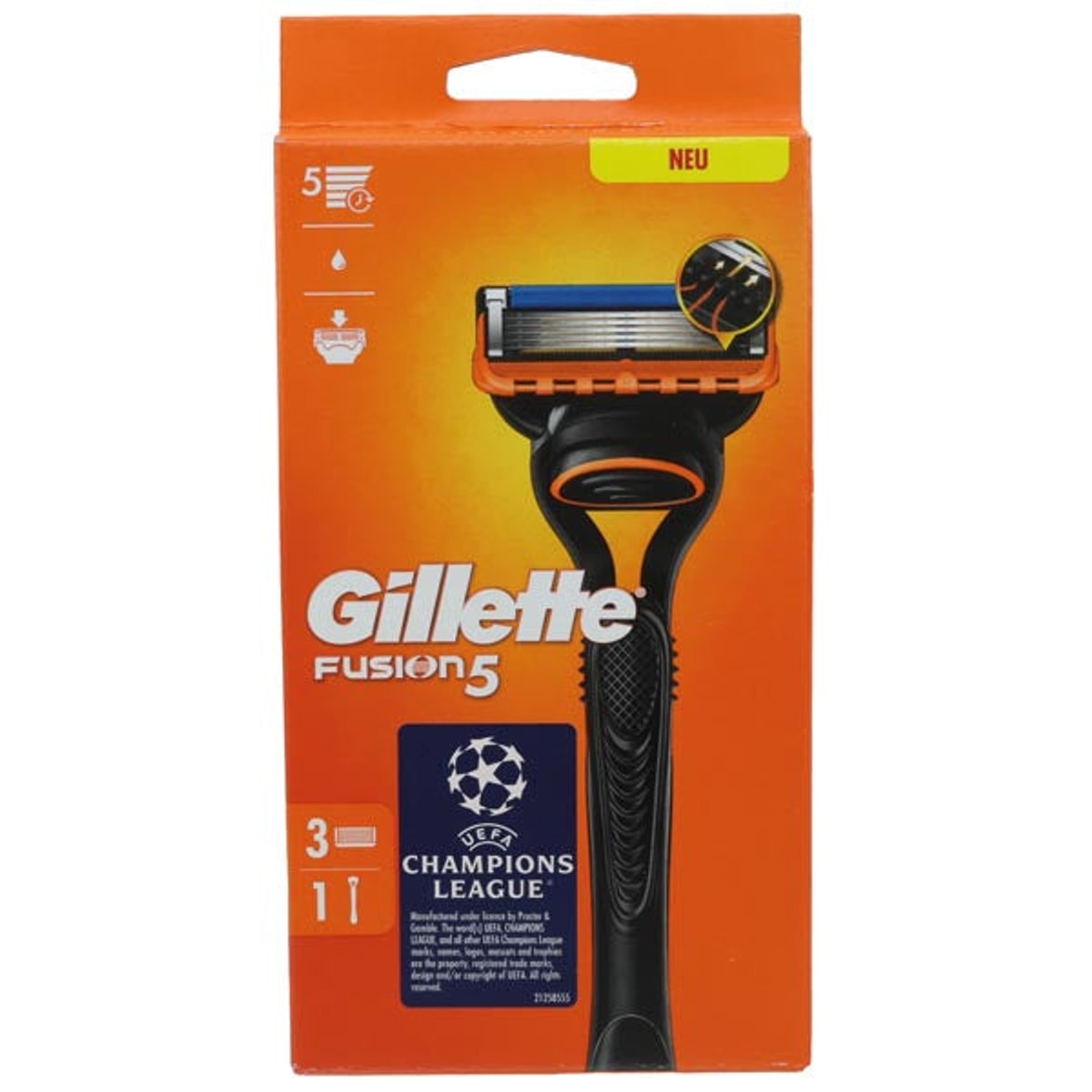 Rasoir Gillette Fusion5 Start + 3 lames