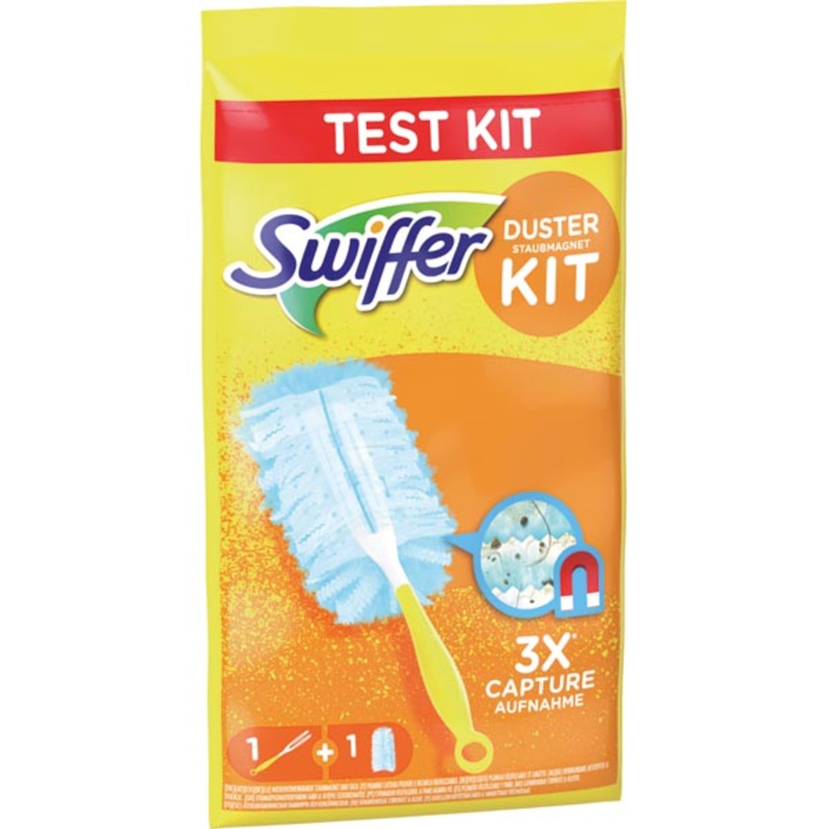 Kit de démarrage Swiffer Duster (manche + 1 chiffon)