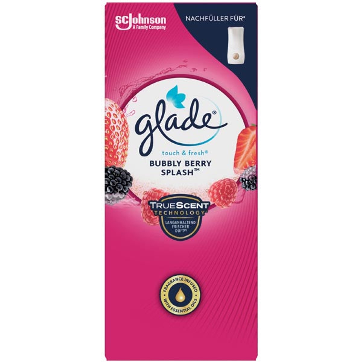 Glade Touch & Fresh Mini Spray NF 10ml Pétillant
