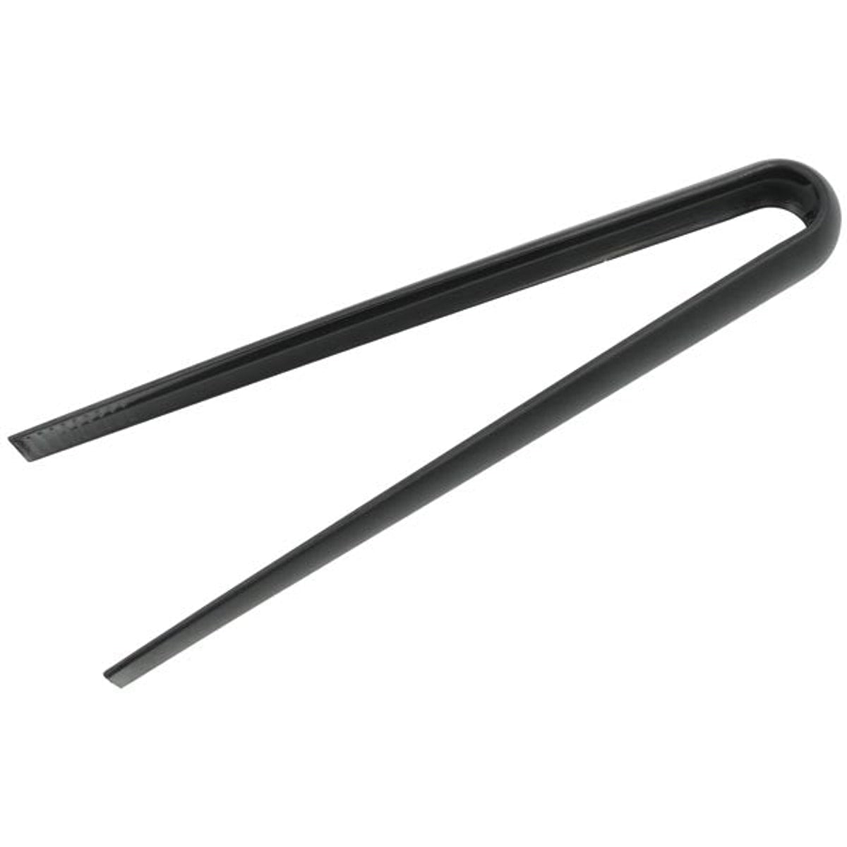 Accessoire de cuisine : pince à griller en plastique noir