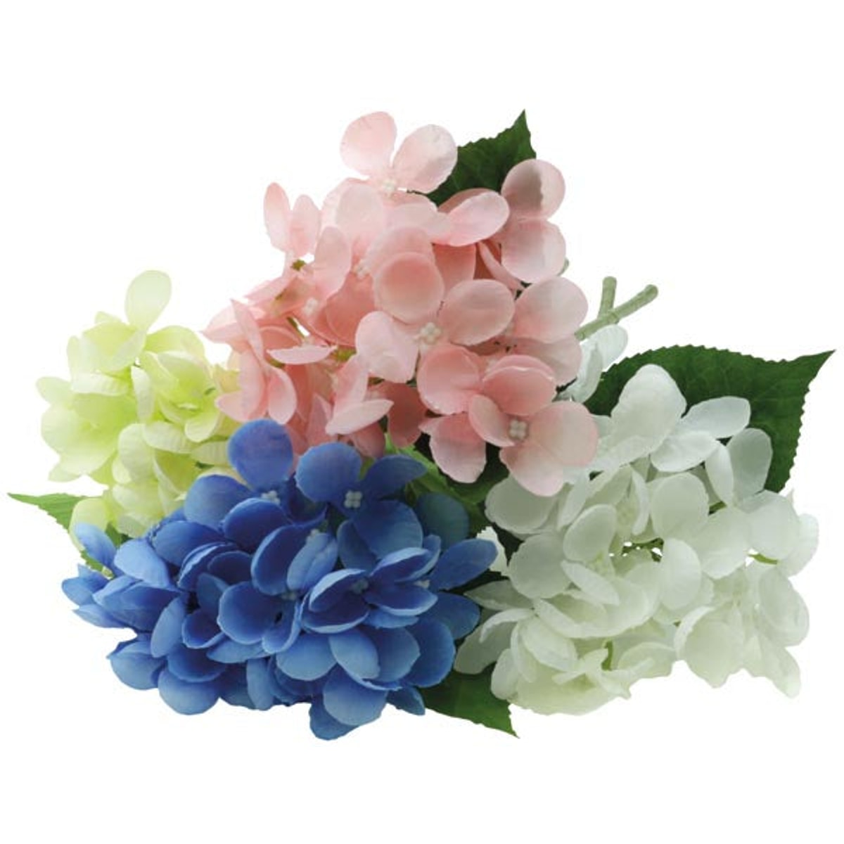 Fleur d'hortensia à nombreuses fleurs, 45 x 15 cm