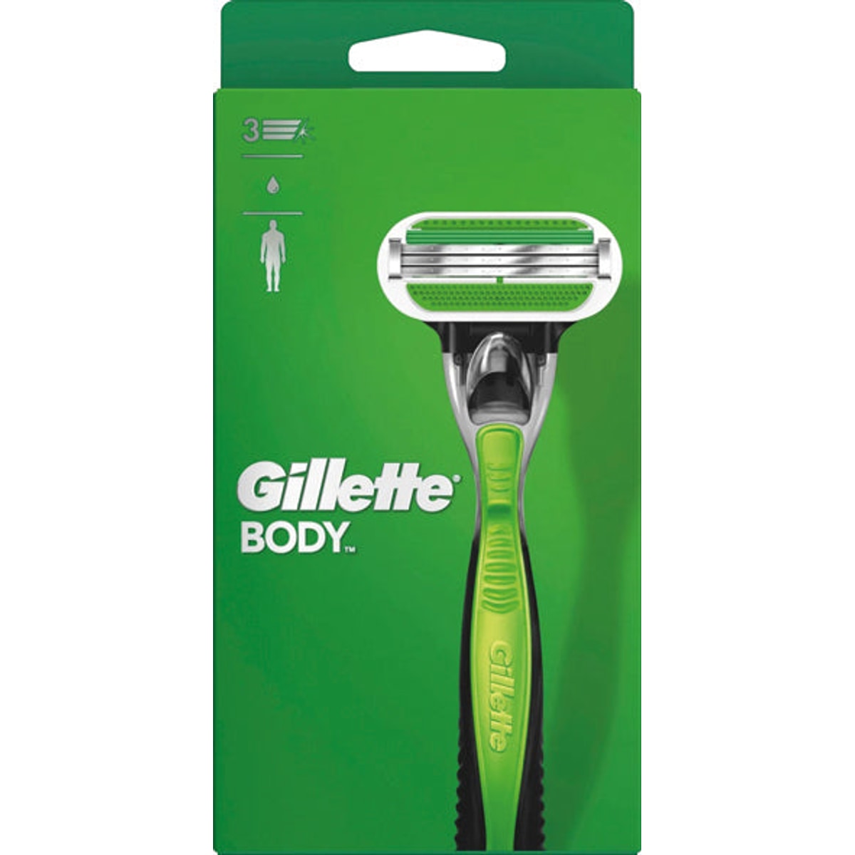 Rasoir Gillette Body, 3 lames