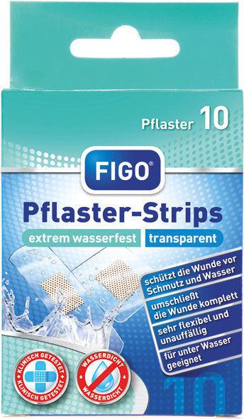 Pansements extrêmement imperméables, paquet de 10, 2 tailles