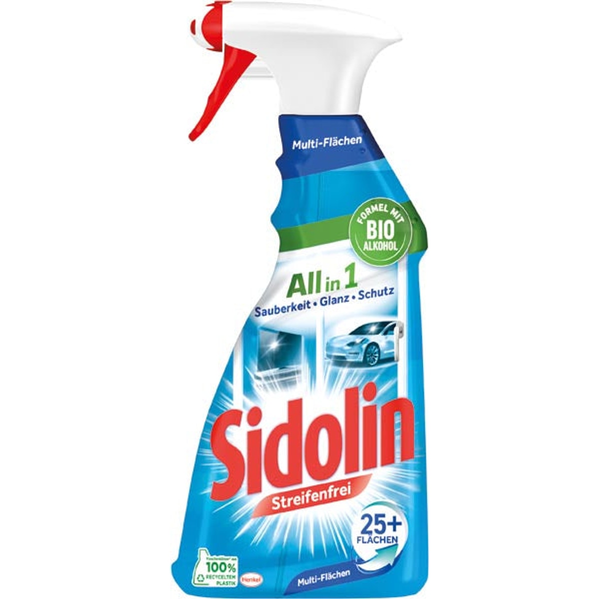 Sidolin Nettoyant multi-surfaces sans traces 500 ml