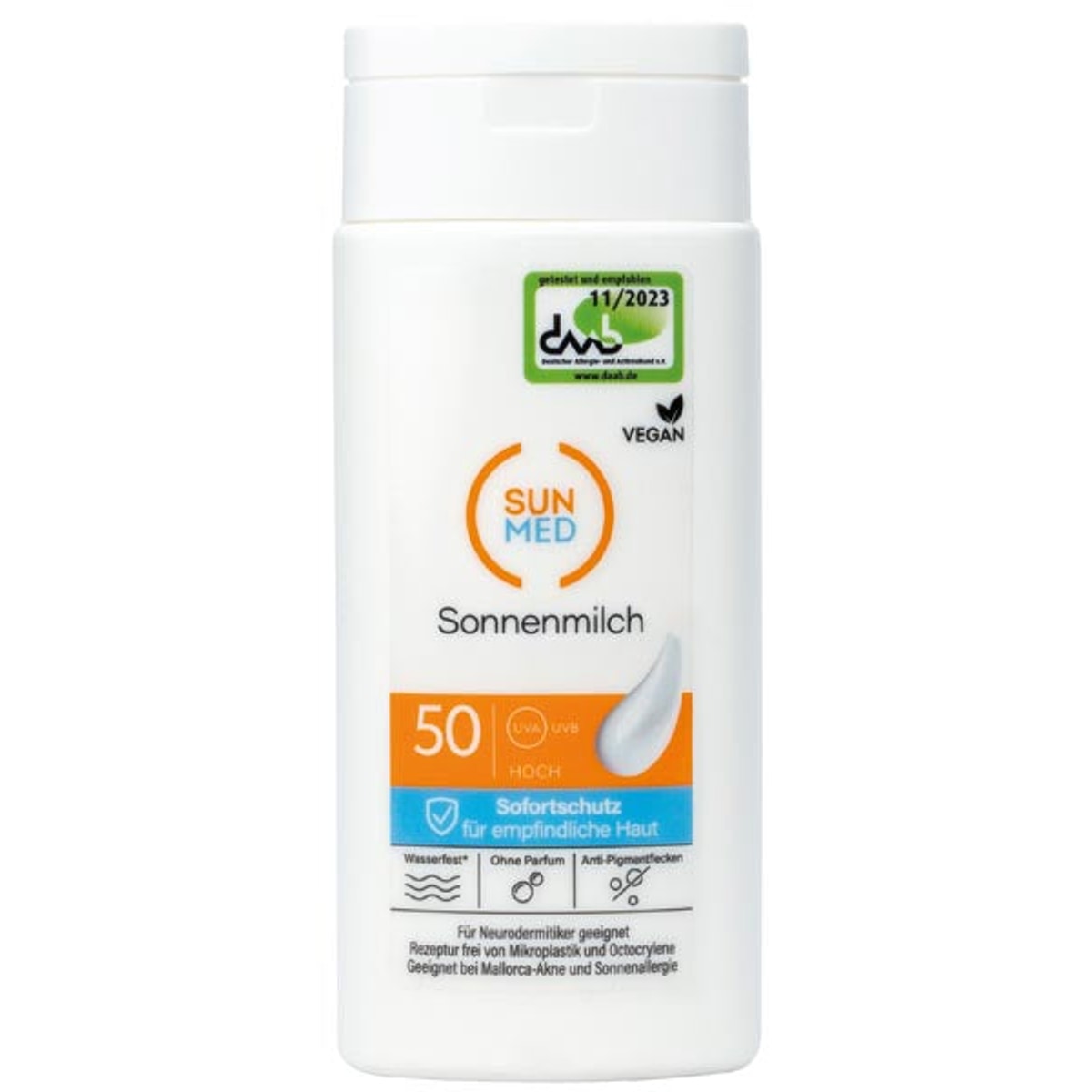 Lotion solaire Sun Med 200 ml FPS 50