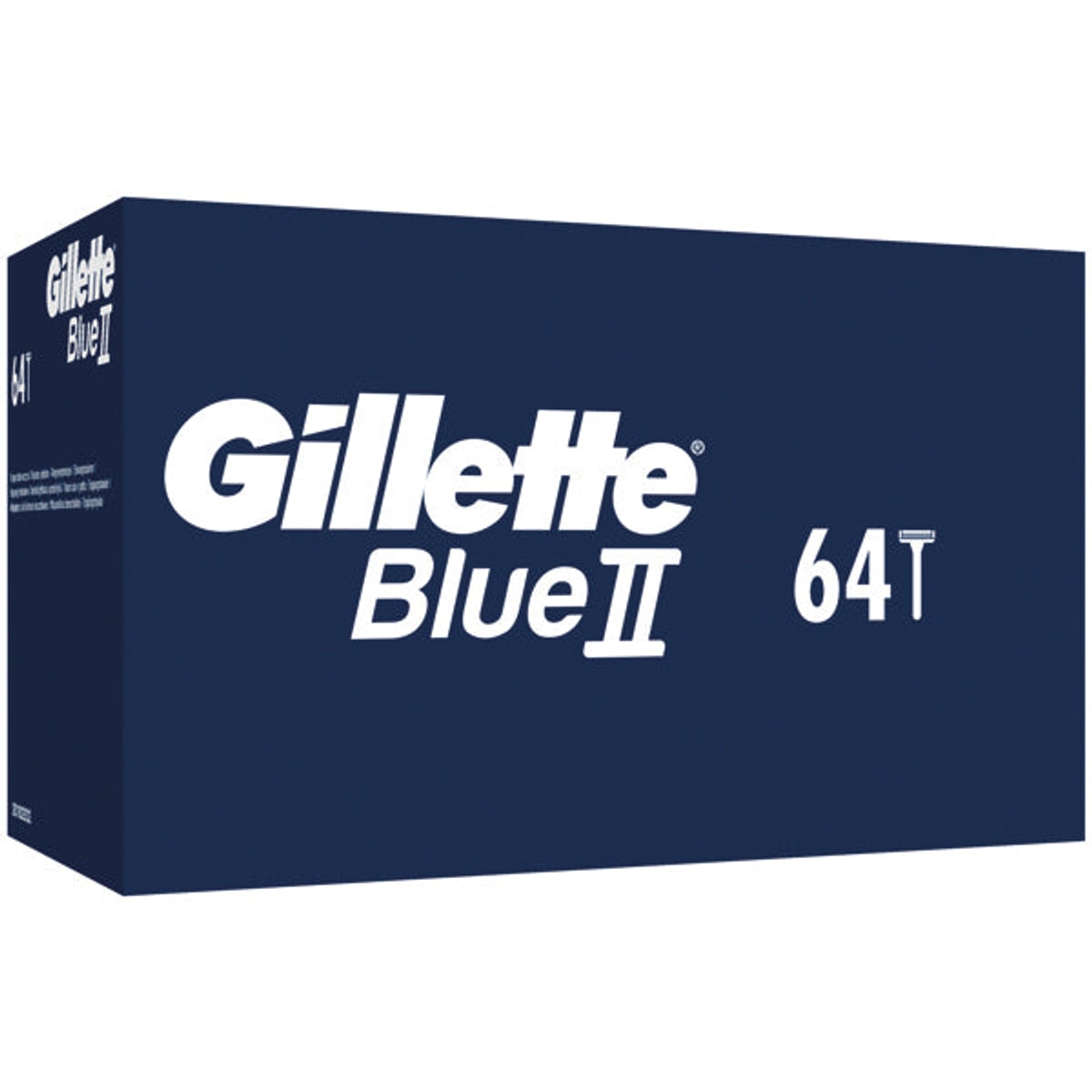 Rasoirs jetables Gillette Blue II, paquet de 64