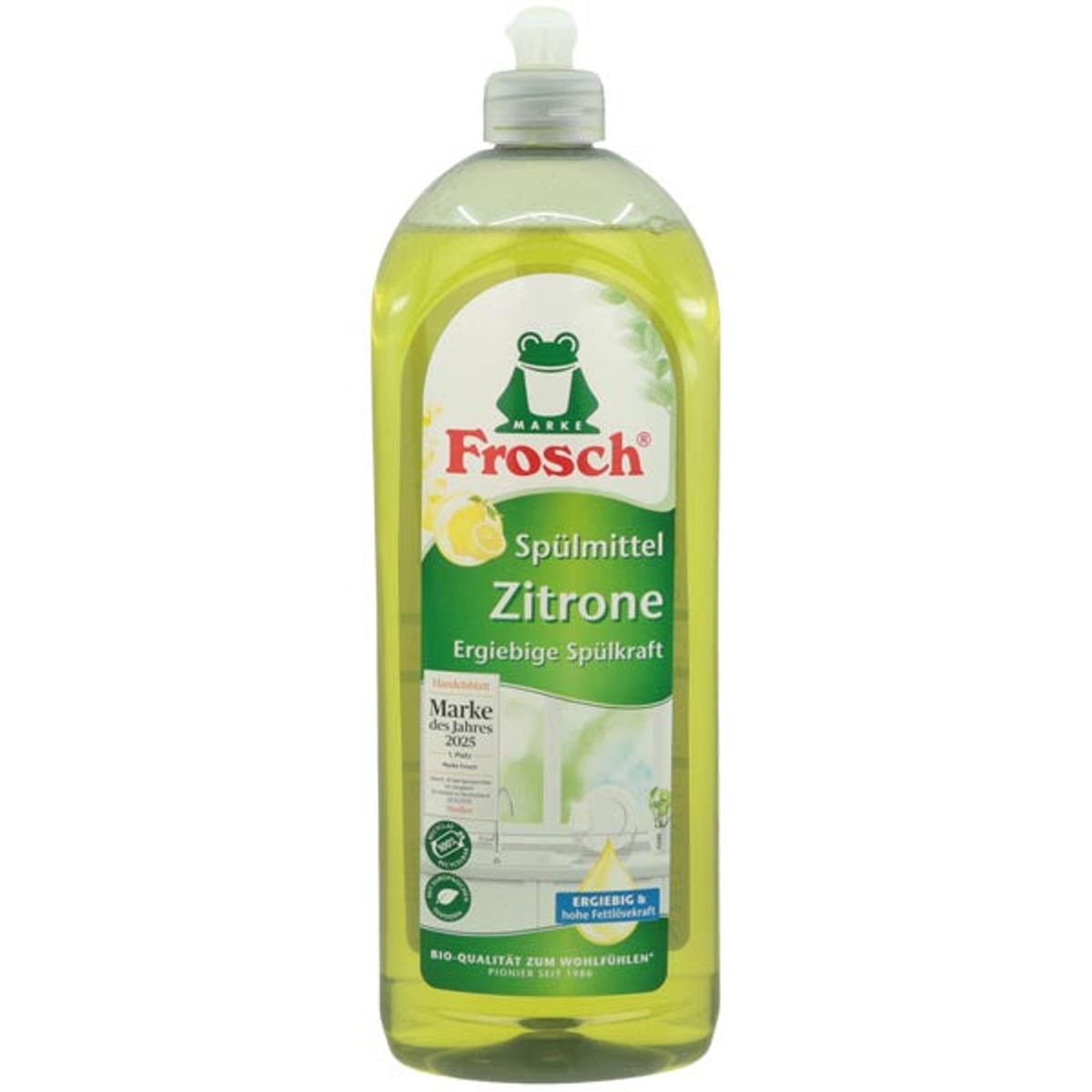 Liquide vaisselle Frosch 750 ml citron