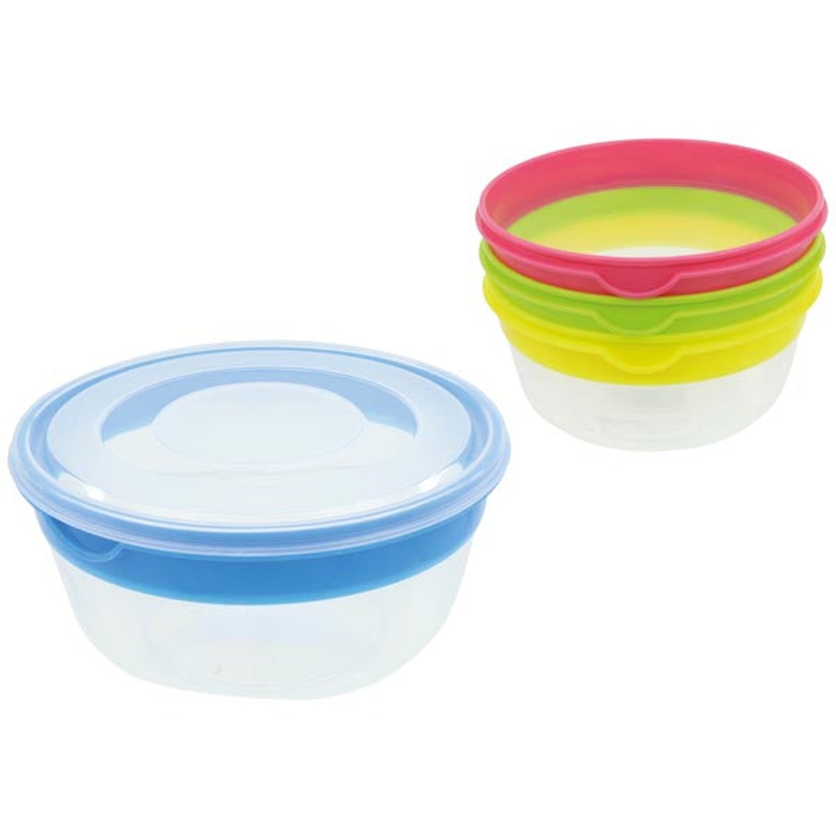 Boîte de conservation alimentaire ronde Color Line 800 ml