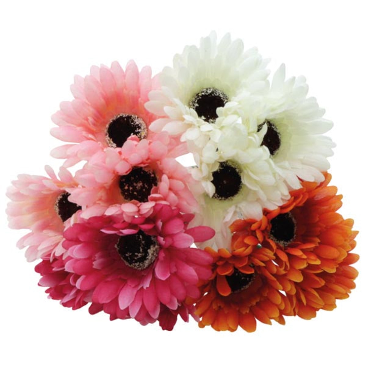 Bouquet de gerberas à 3 têtes, 25 cm