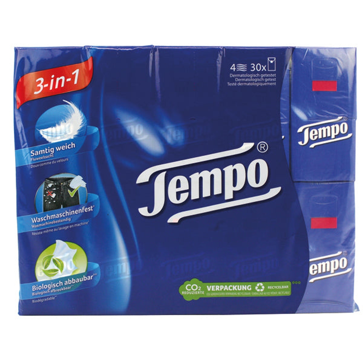 Mouchoirs Tempo 30x10 4 plis