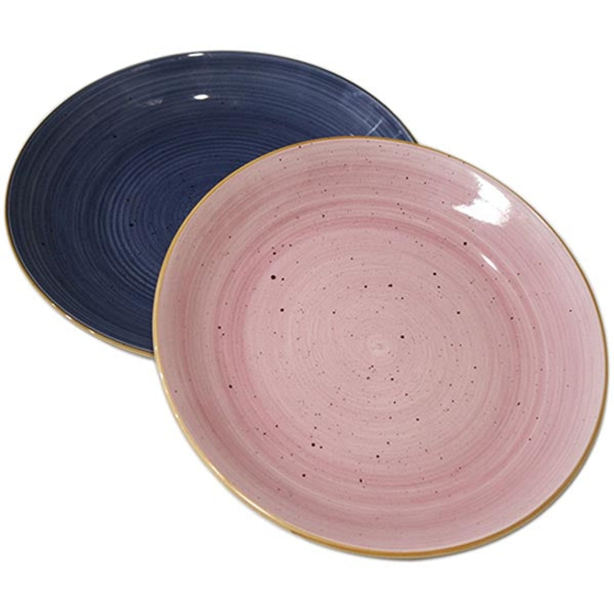 Assiette de 19 x 2,3 cm, en céramique de haute qualité