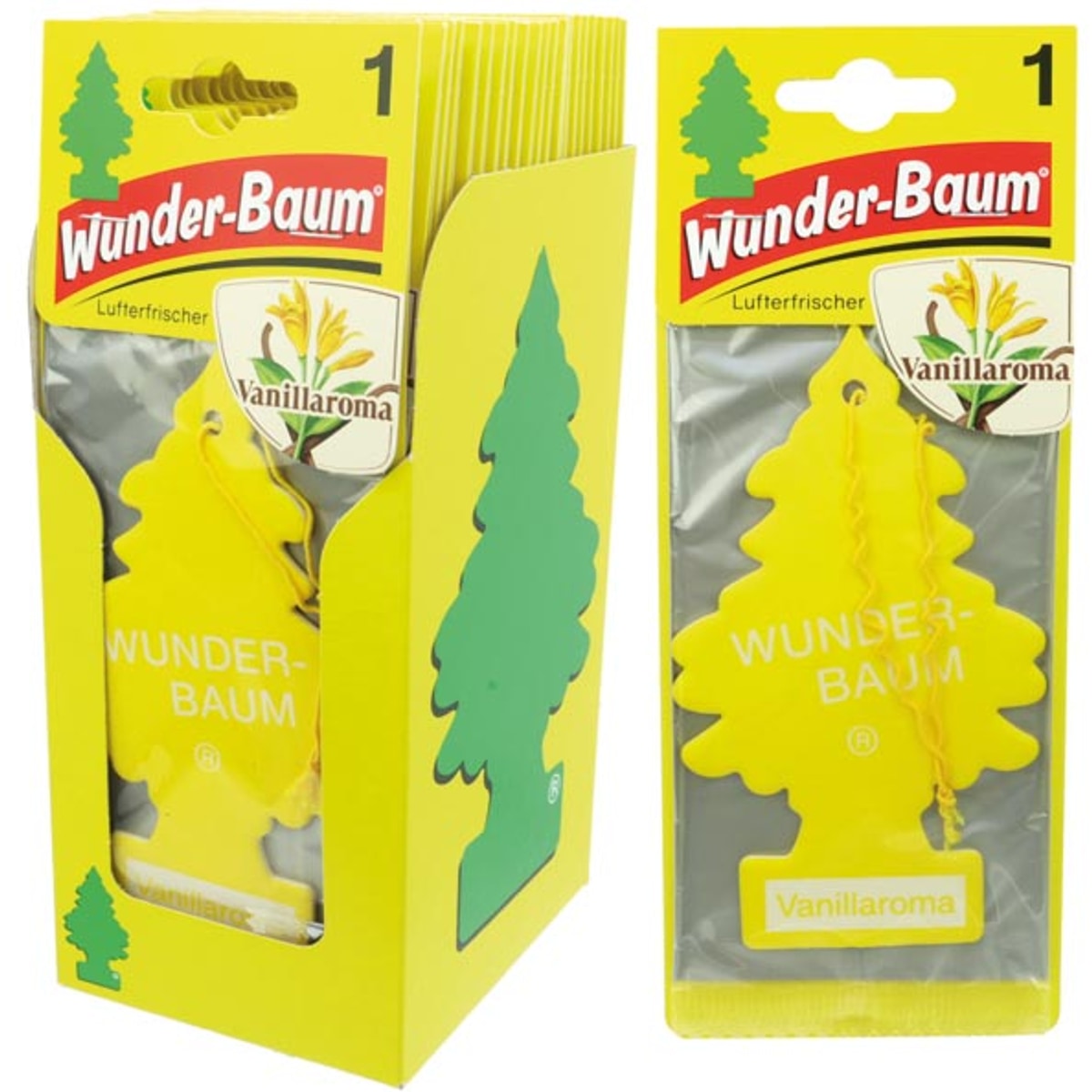 Désodorisant parfumé, Wunderbaum, arôme vanille