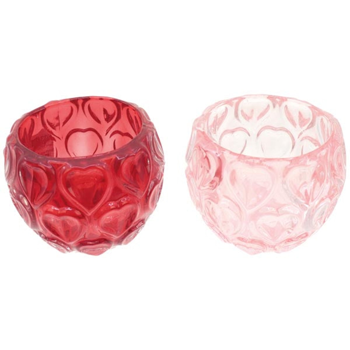 Porte-bougie chauffe-plat 7 x 5,7 cm en verre coloré épais de haute qualité
