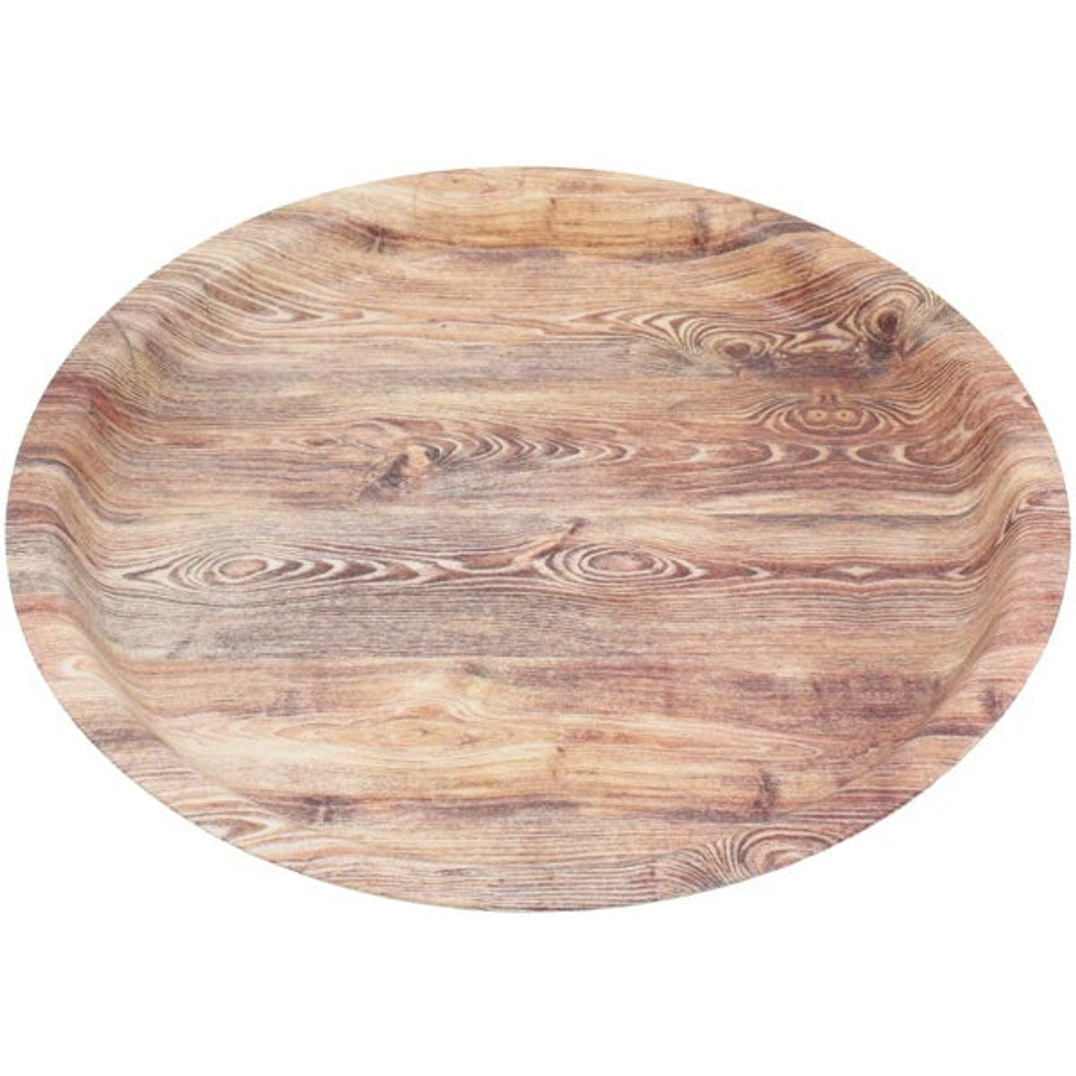 Plateau en bois XL, rond, 24 x 2 cm