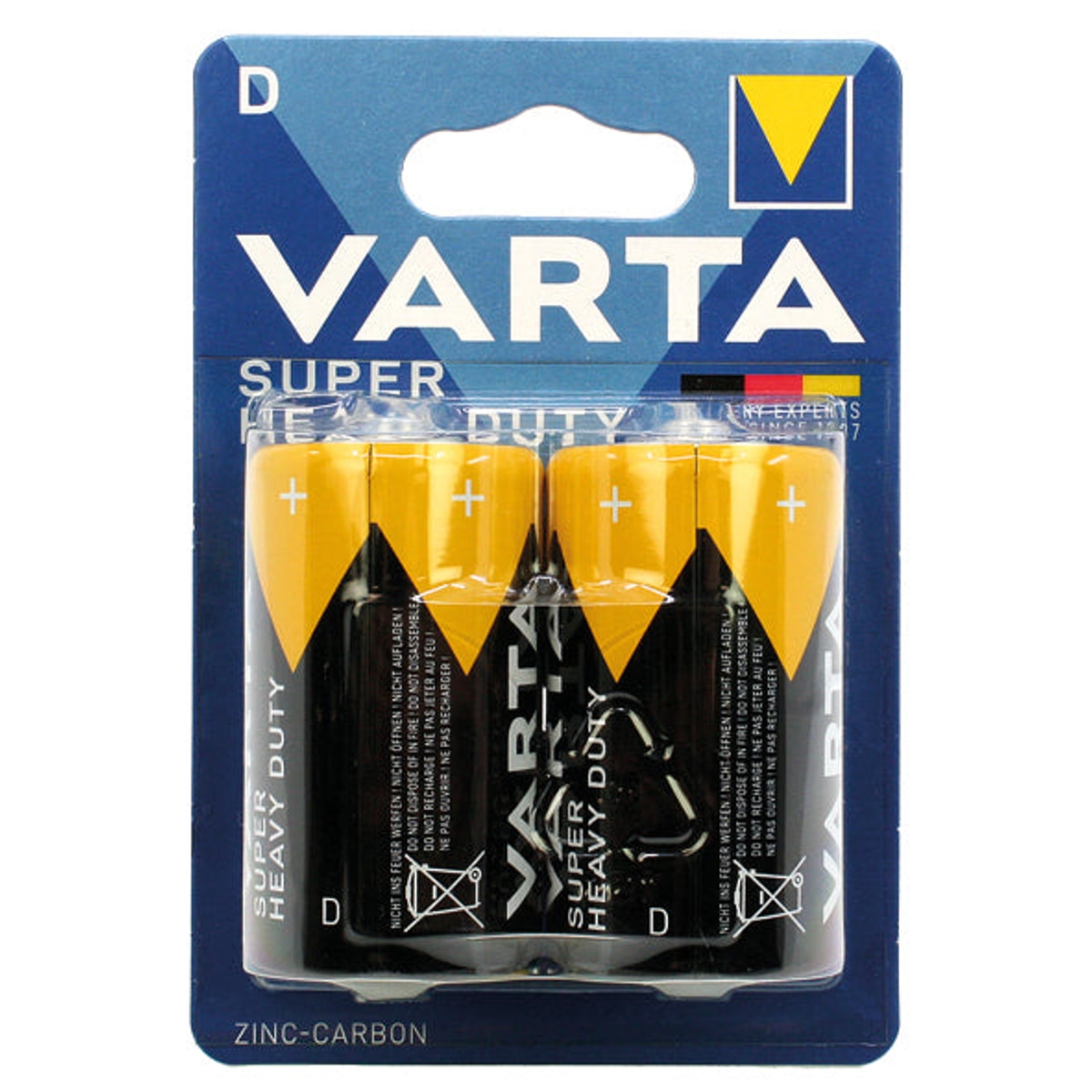 Batterie mono haute performance VARTA (lot de 2)