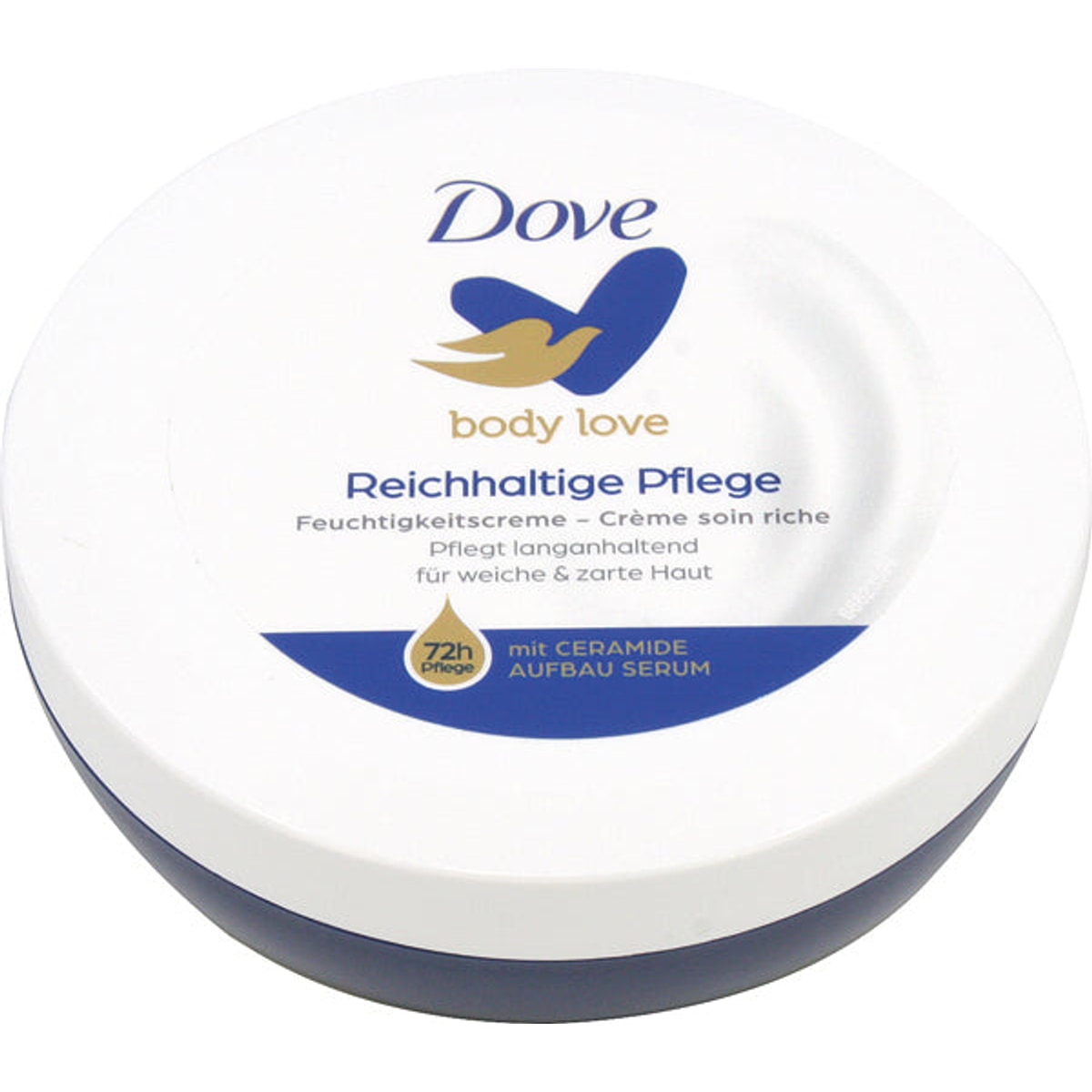 Crème riche Dove 150 ml en pot