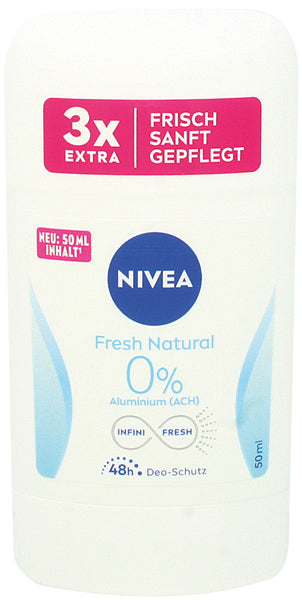 Déodorant stick Nivea 50 ml Fraîcheur Naturelle