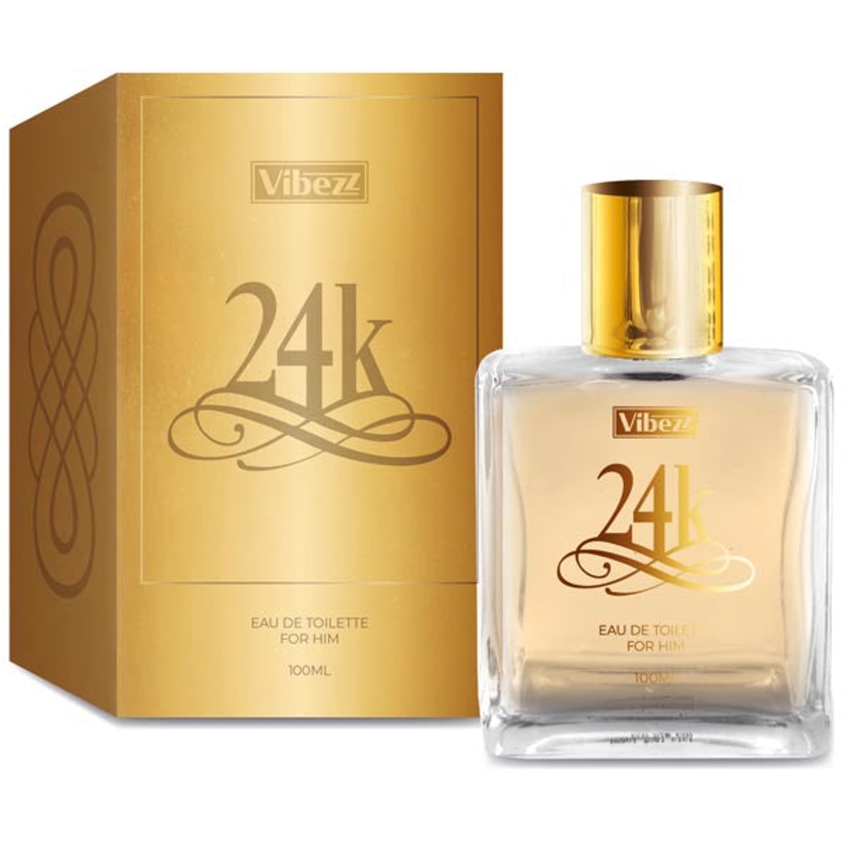 Parfum Vibezz 100ml 24K EDT homme