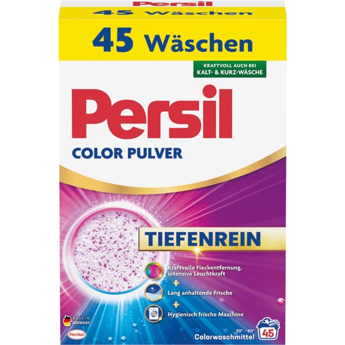 Lessive en poudre Persil Couleur 45 L 2,475 kg