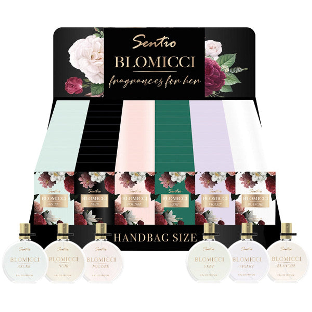 Parfum Sentio 15ml Blomicci femme 60 pièces. 6f.i.Dis