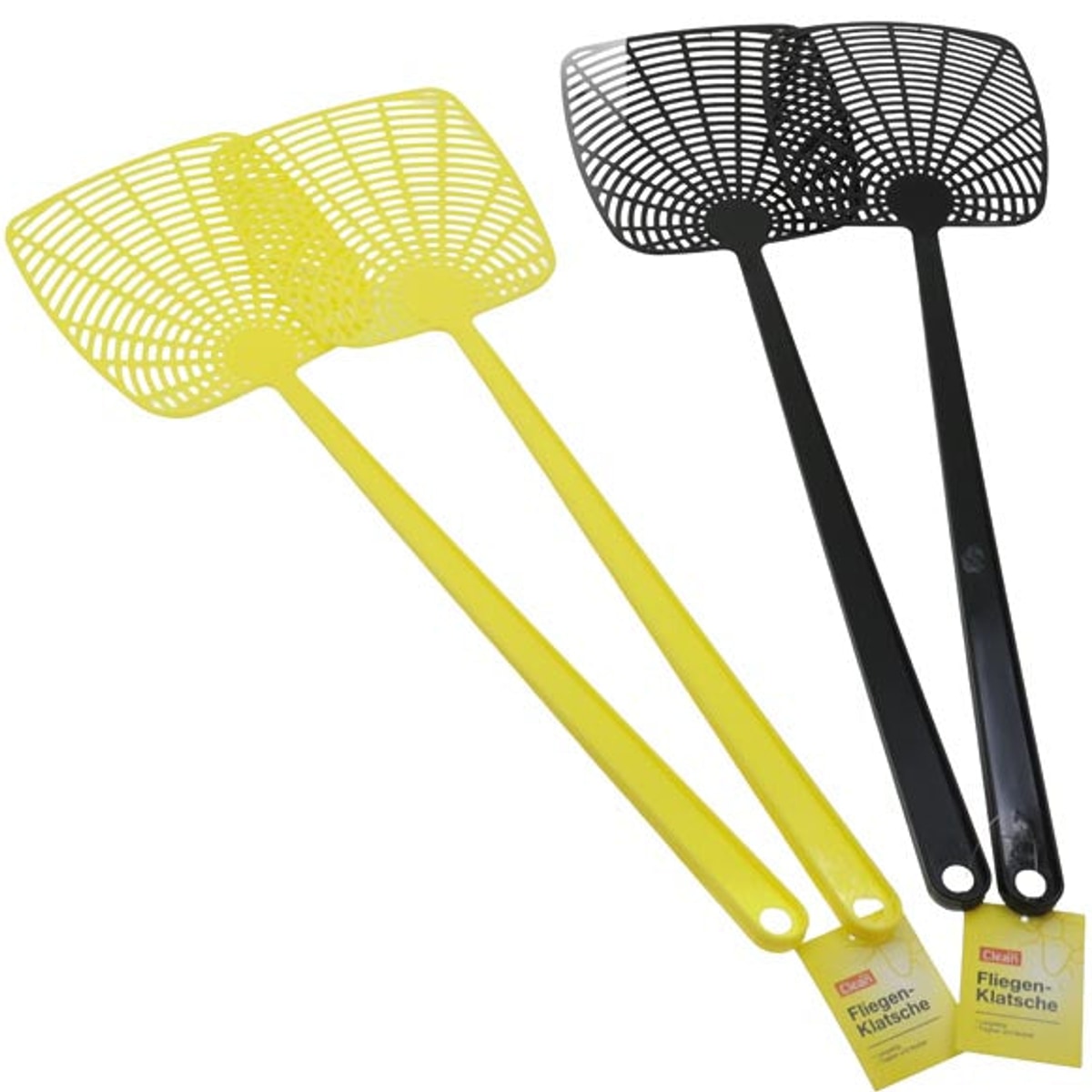 Tapettes à mouches (lot de 2) 44 x 13 cm, 2 couleurs assorties