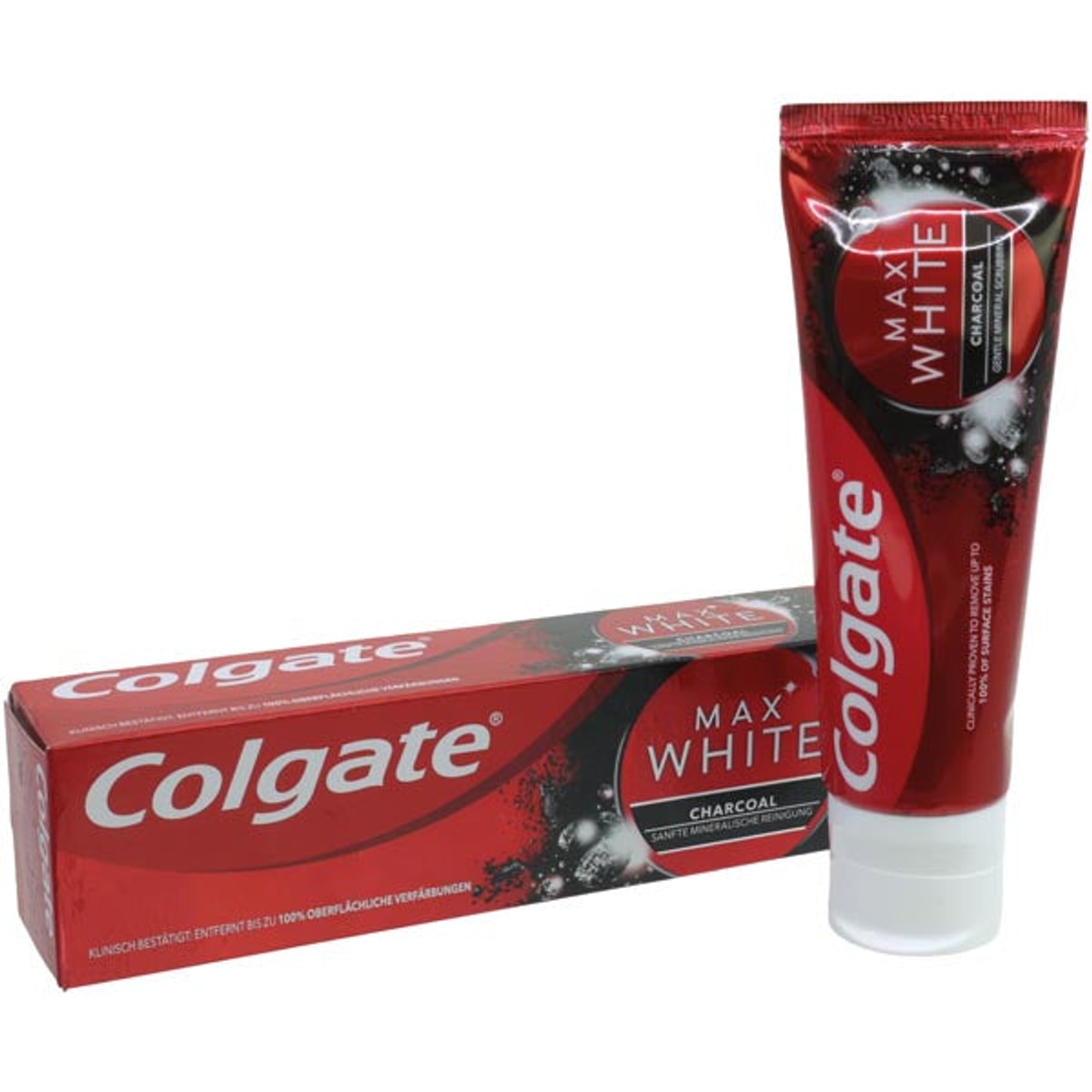 Dentifrice Colgate Max White Charbon 75 ml