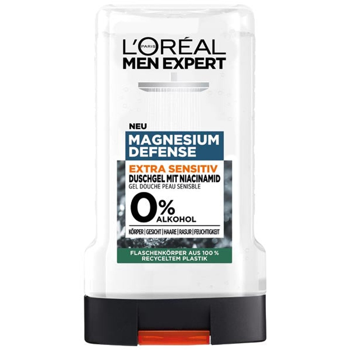 Gel douche L'Oréal Men Expert 250 ml Défense au magnésium