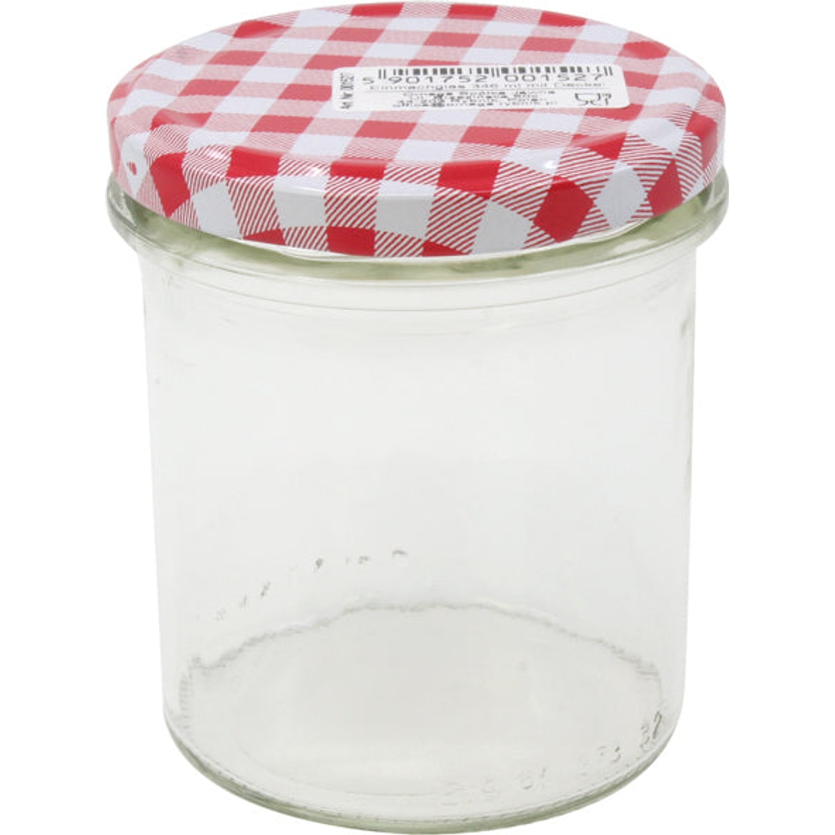 Bocal à conserves avec couvercle à damier 346 ml