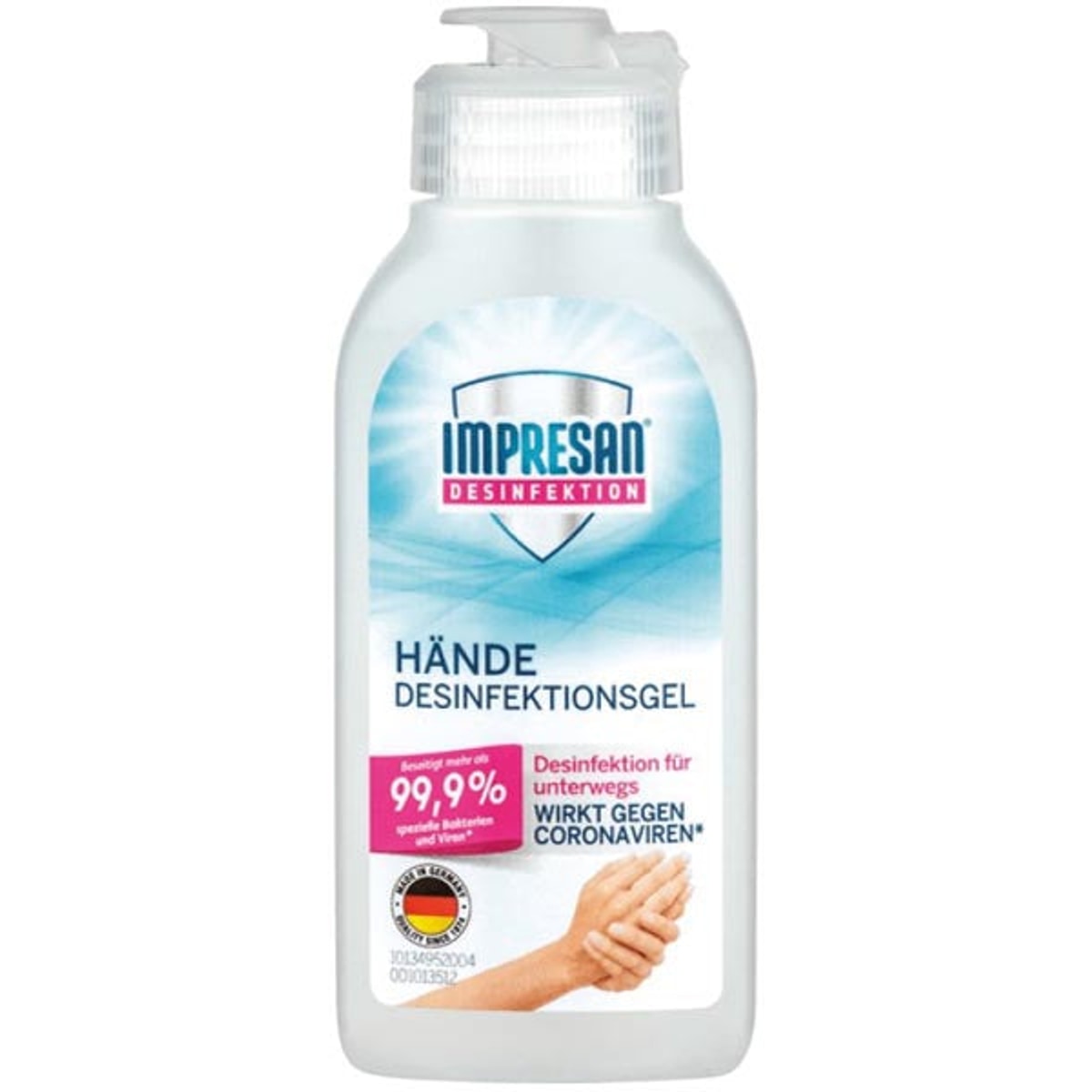 Gel désinfectant pour les mains Hygiène Impresan 50ml