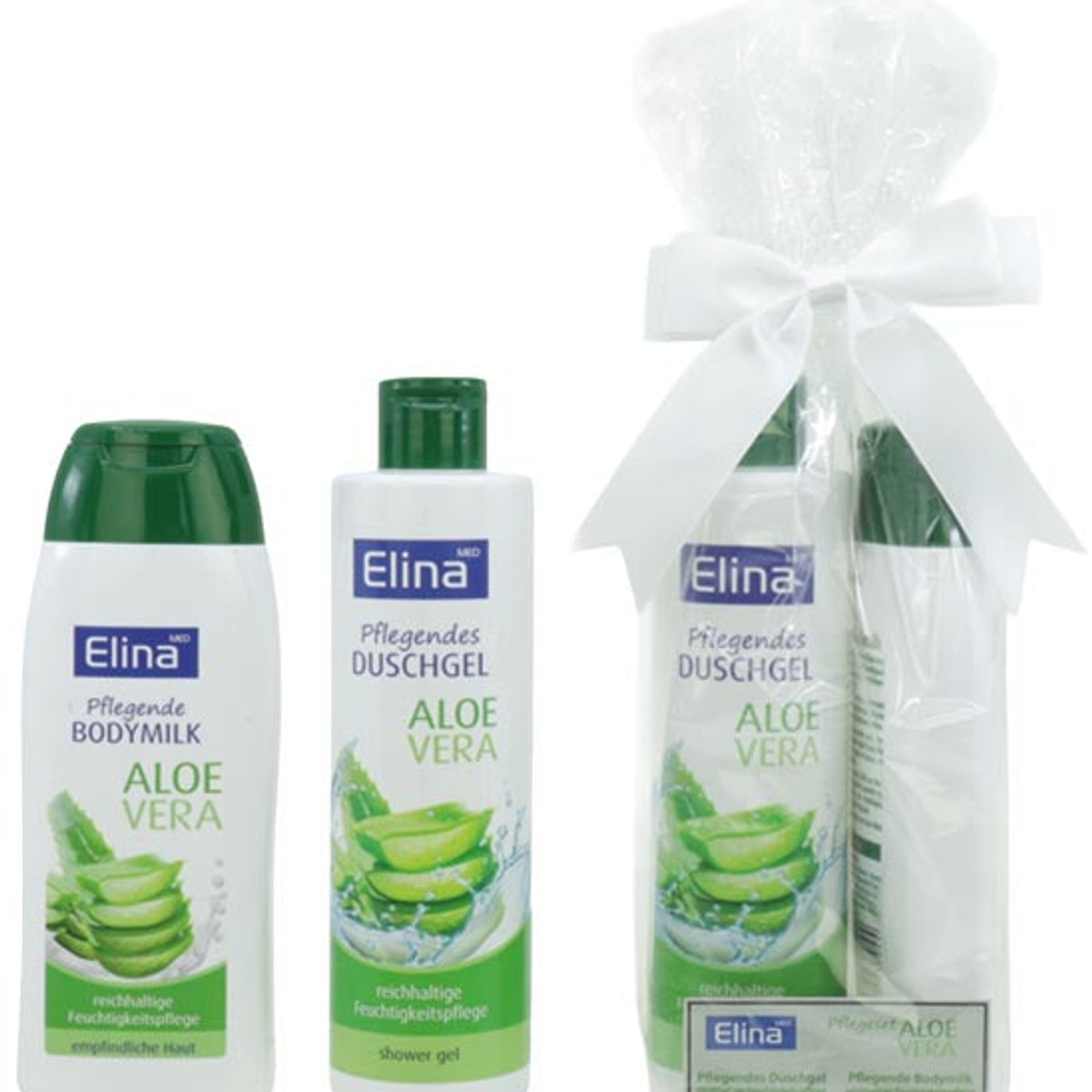 Coffret de soins à l'aloe vera Elina GP (2 pièces)