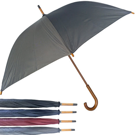Parapluie à tige de 110 cm, 4 couleurs assorties