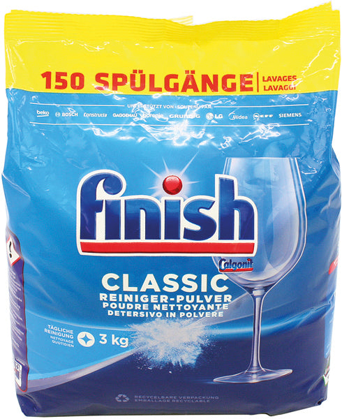 Poudre nettoyante pour lave-vaisselle Finish 3 kg