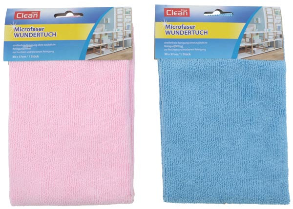 Chiffon microfibre Wonder Cloth 30 x 37 cm, 2 couleurs assorties, 300 g/m²