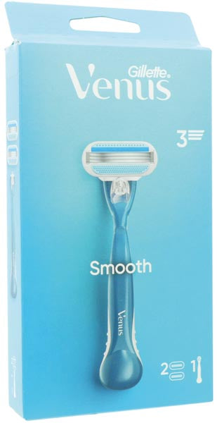 Rasoir Gillette Venus Smooth pour femme + 2 lames