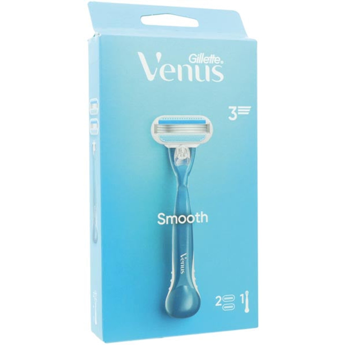 Rasoir Gillette Venus Smooth pour femme + 2 lames