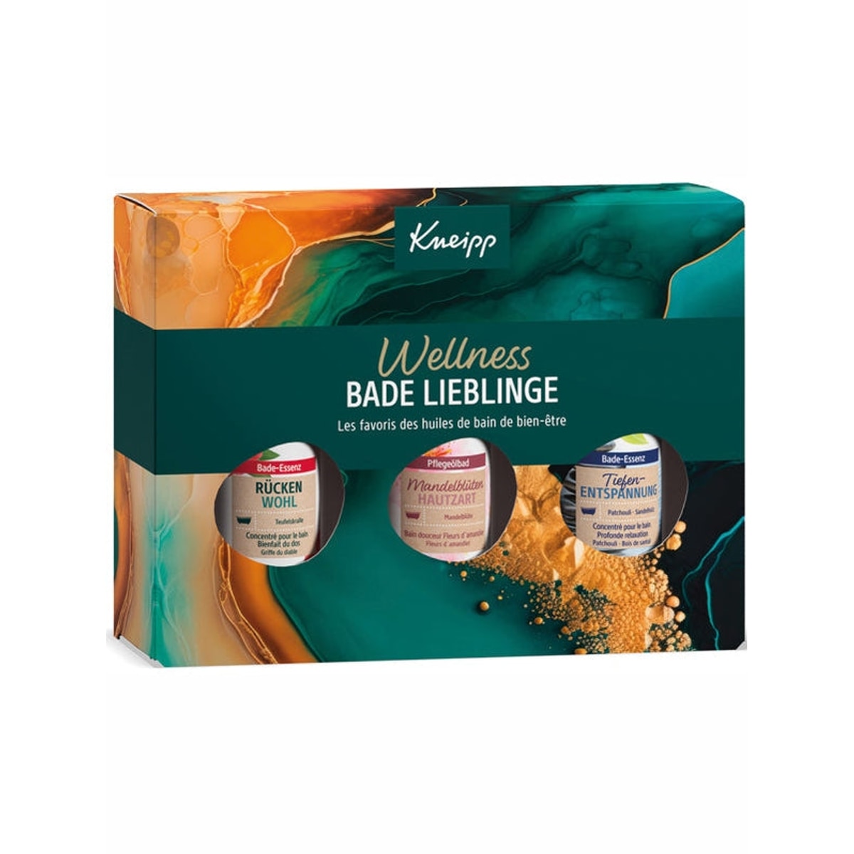Huile de bain Kneipp GP Wellness Favorites 3 x 20 ml
