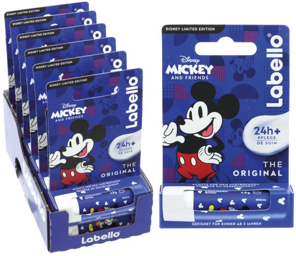 Baume à lèvres Labello. Mickey Mouse original 4,8 g