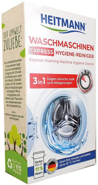 Nettoyant express pour lave-linge Heitmann 250 g